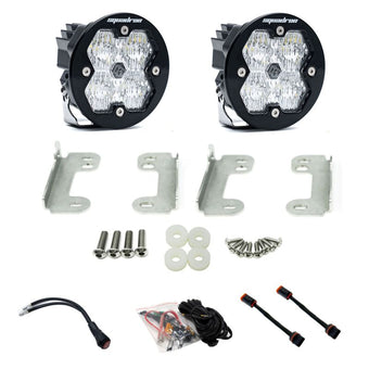 compare product Baja Designs 18-25 JL/JT / 20-25 Gladiator Squadron-R Sport 2.0 Fog Kit OE Sahara Bumper (WC) -Clear