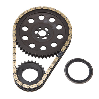 compare product Edelbrock Hex-A-Just Roller Timing Set 1965-Up BBC V8 Non-Roller Cam