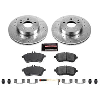 Power Stop 12 - 15 Mercedes - Benz C250 Front Z23 Evolution Sport Brake Kit - My Store