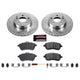 Power Stop 12 - 15 Mercedes - Benz C250 Front Z23 Evolution Sport Brake Kit - My Store