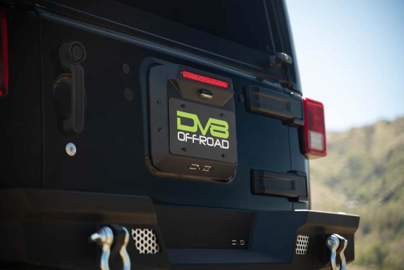 DV8 Offroad 07 - 18 Jeep Wrangler JK Spare Tire Delete - My Store