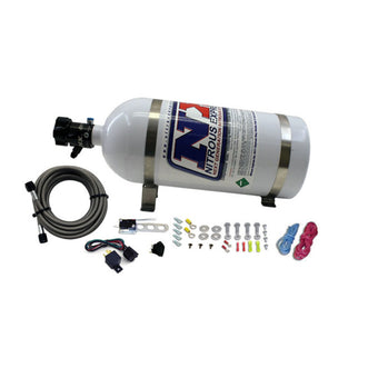 compare product Nitrous Express 8 Cyl Nozzle System Complete (Incl 10lb Bottle Brackets Feedline & Elec)