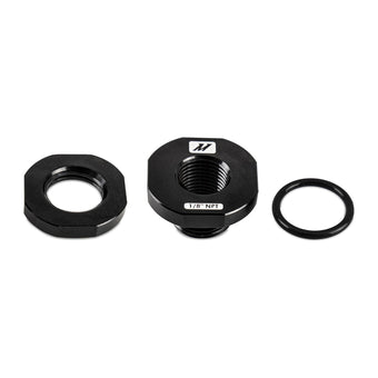 compare product Mishimoto 1/8in NPT CNC-Machined Nozzle Mount Adapter - Black