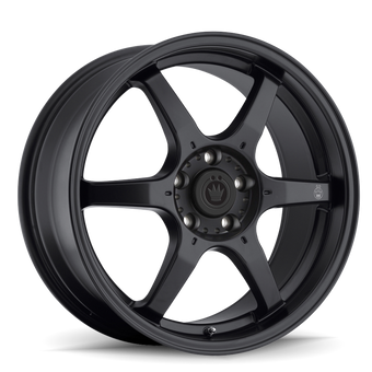 compare product Konig Backbone 17x7.5 5x114.3 ET35 Matte Black Milling Logo on Spoke