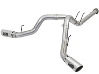 aFe ATLAS 4in DPF - Back Alum Steel Exhaust System w/Polished Tip 2017 Ford Diesel Trucks V8 - 6.7L (td) - My Store