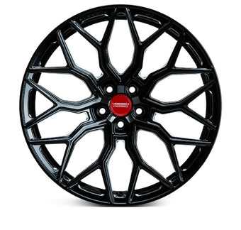 compare product Vossen HF-2 20x9.5 / 5x120 / ET20 / Deep Face / 72.56 - Gloss Black Wheel
