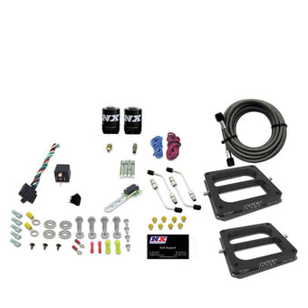 compare product Nitrous Express Dual/Dominator/Gasoline Nitrous Kit (50-300HP) w/o Bottle