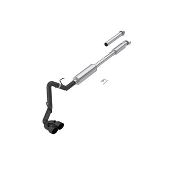 compare product MBRP 15-20 Ford F-150 3in Single Side Exit Armor BLK Catback Exhaust