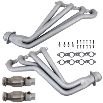 compare product BBK 10-15 Camaro LS3 L99 Long Tube Exhaust Headers With Converters - 1-3/4 Chrome