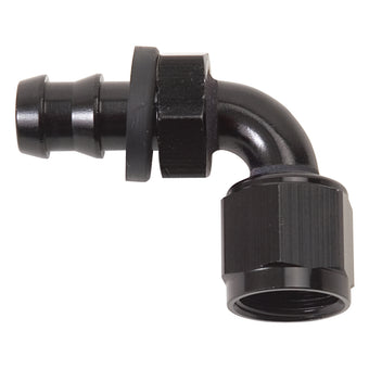 compare product Russell Performance -8 AN Twist-Lok 90 Degree Hose End (Black)