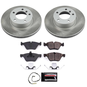 compare product Power Stop 2006 BMW 325i Front Semi-Coated Rotor Kit