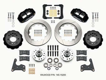 compare product Wilwood Narrow Superlite 6R Front Hub Kit 14.00in 65-72 CDP C Body -Drum