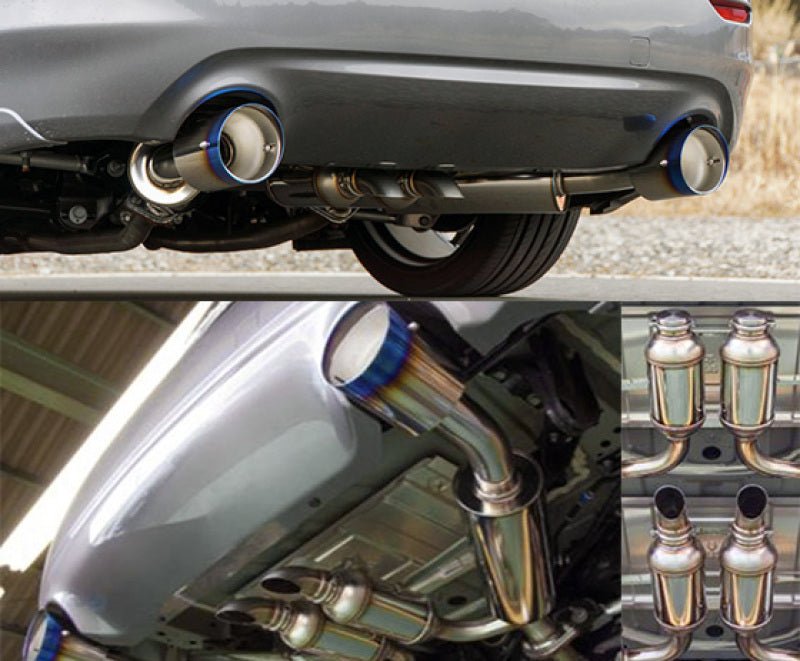 HKS Q50 VQ37 Dual Hi - Power Titanium Tip Catback Exhaust - My Store