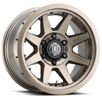 compare product ICON Rebound Pro 17x8.5 6x5.5 0mm Offset 4.75in BS 106.1mm Bore Bronze Wheel