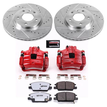 compare product Power Stop 18-19 Buick LaCrosse Front Z36 Truck & Tow Brake Kit w/Calipers
