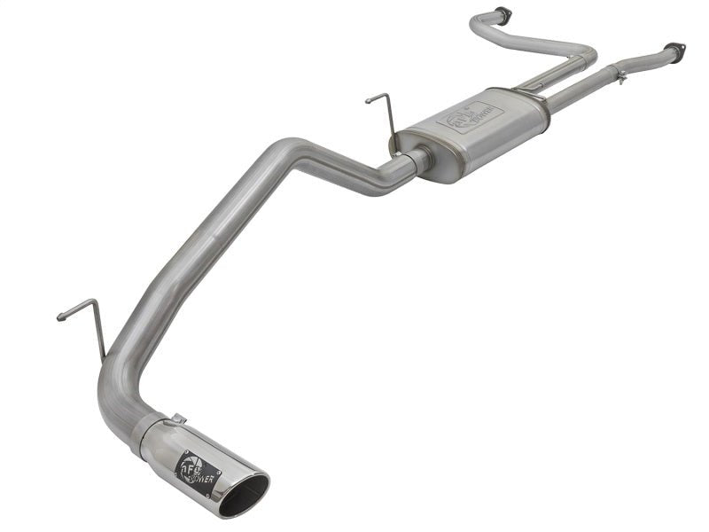 aFe MACH Force - Xp 2 - 1/2in Cat - Back Exhaust System w/ Polished Tip 16 - 17 Nissan Titan XD V8 5.6L - My Store