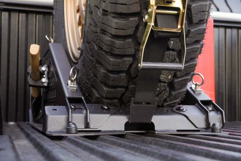 DV8 Offroad Truck Bed Universal Tire Carrier & Accessory Mount - My Store