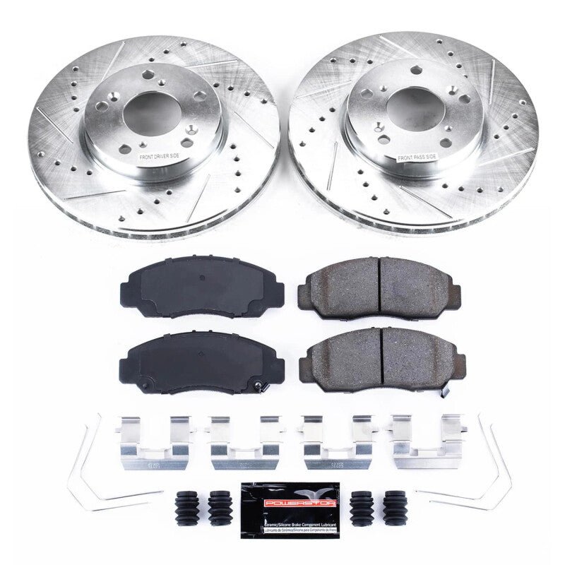Power Stop 06 - 11 Honda Civic Front Z23 Evolution Brake Kit - My Store