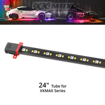 compare product XK Glow XKmax 24in RGBW Addressable LED Light Tube
