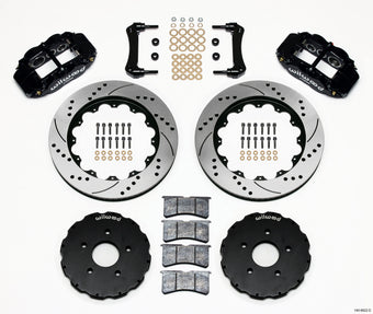 compare product Wilwood Narrow Superlite 6R Front Hat Kit 14.00in Drilled 2005-up Corvette C6