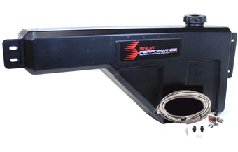 compare product Snow Performance Water Tank Upgrade 10gal (w/Braided SS Line/Brackets/Solenoid/4AN Fittings)