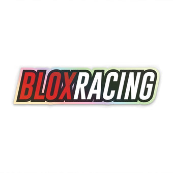 compare product BLOX Racing BLOX Logo Decal - Black Large