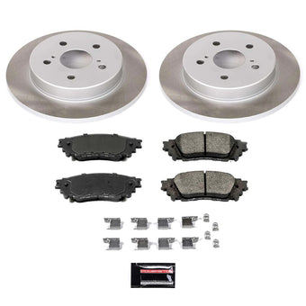 compare product Power Stop 2018 Toyota C-HR Rear Semi-Coated Rotor Kit