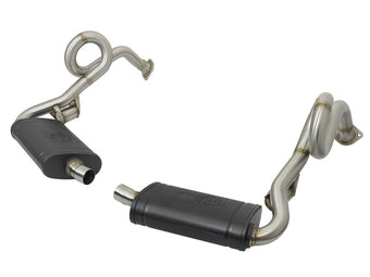 compare product aFe MACHForce XP 13-15 Porsche Cayman S/Boxster S (981) H6-3.4L 2-2.5in. SS Cat-Back Exhaust System