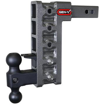 compare product Gen-Y Mega Duty 2in Shank 10in Drop 1.5K TW 10K Hitch w/GH-031 Dual-Ball/GH-032 Pintle Lock
