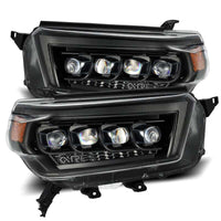 AlphaRex 10 - 13 Toyota 4Runner NOVA LED Proj Headlights Plank Style Alpha Black w/Seq Signal/DRL - My Store
