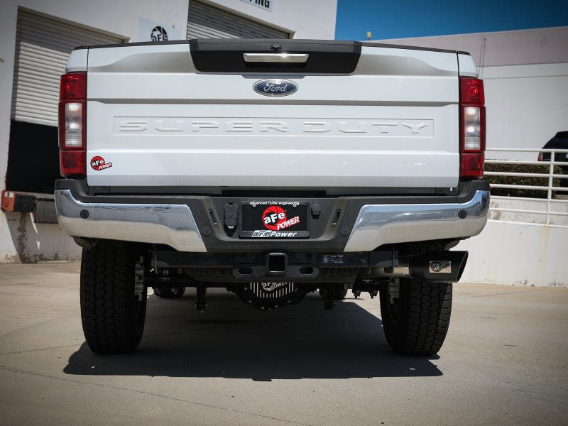 aFe Apollo GT Series 3 - 1/2in 409 SS Axle - Back Exhaust 17 - 20 Ford F - 250/F - 350 6.2/7.3L w/ Black Tips - My Store