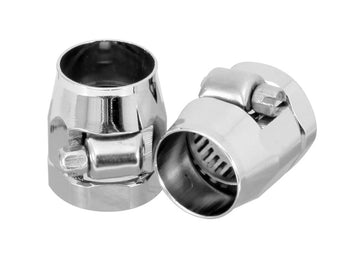compare product Spectre Magna-Clamp Hose Clamps 3/8in. (2 Pack) - Chrome
