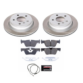 compare product Power Stop 17-20 BMW 430i xDrive Gran Coupe Rear Semi-Coated Rotor Kit