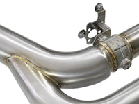aFe MACH Force - Xp 3.5in. 304 SS C/B Exhaust w/o Muffler 15 - 18 BMW X5 M V8 - 4.4L (tt) - Black Tip - My Store