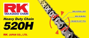 compare product RK Chain RK-M 520H-114L - Natural