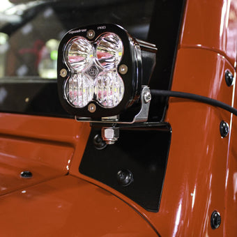 compare product Baja Designs 07-18 Jeep Wrangler JK XL80 Drive/Combo A-Pillar Kit - White