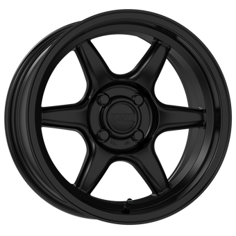 compare product Kansei K11B Tandem 15x8in / 4X100 BP / 25mm Offset / 73.1mm Bore - Satin Black