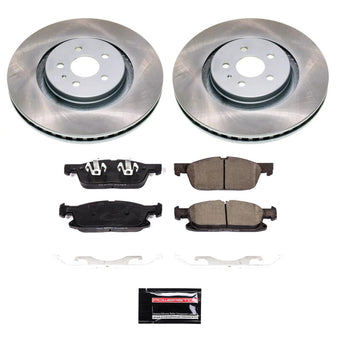 compare product Power Stop 19-21 Lincoln Nautilus Front Semi-Coated Rotor Kit