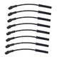 Moroso 99 - 13 GM LS/LQ 4.8/5.3/5.7/6.0/6.2L Ultra350 8mm Multi - Angle Boot Spark Plug Wire Set - Black - My Store