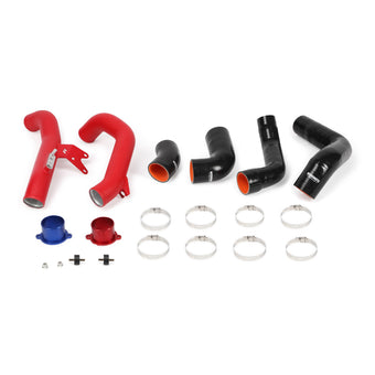 compare product Mishimoto 2016+ Honda Civic 1.5T/Si Performance Intercooler Pipe Kit- Wrinkle Red