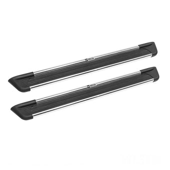 compare product Westin Sure-Grip Aluminum Running Boards 69 in - Brushed Aluminum