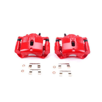 compare product Power Stop 03-08 Honda Pilot Front Red Calipers w/Brackets - Pair