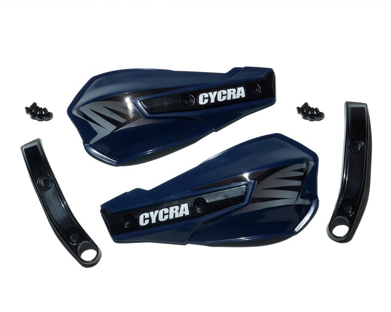 Cycra Vortex Replacement Hand Shields w/Abrasion Guards - Husky Blue - My Store
