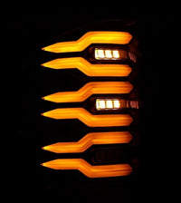 AlphaRex 07 - 13 Chevrolet Silverado 1500 (Ex. Hybrid Models) LUXX - Series LED Tail Lights Alpha - Black - My Store