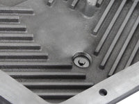 aFe POWER Transmission Pan Ford Trucks 80 - 92 (AOD Transmission) - Black w/ Machined Fins - My Store