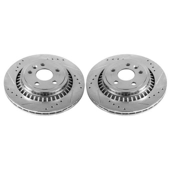 compare product Power Stop 10-17 Volvo XC60 Rear Evolution Drilled & Slotted Rotors - Pair
