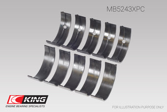 compare product King Engine Bearings Nissan Sr20De (Size 0.26) Main Bearing Set