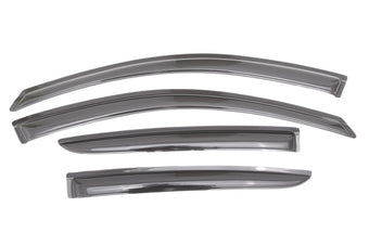 compare product AVS 12-18 Nissan Versa (Excl. Hatch) Ventvisor Outside Mount Window Deflectors 4pc - Smoke