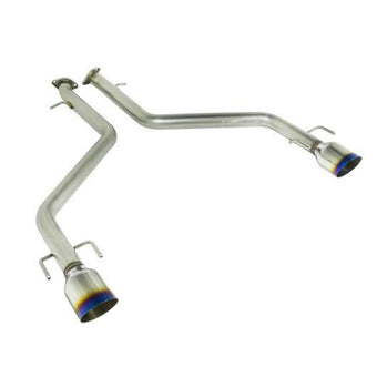 compare product Remark 2021+ Lexus IS350 Axle Back Exhaust w/Burnt Single Wall Tip