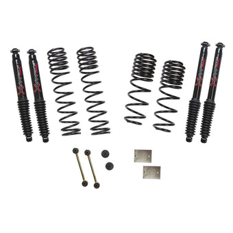compare product Skyjacker 2020 Jeep JL 4WD Rubicon Diesel 1.5in Dual Rate Long Travel Sus Lift Kit w/Blk Max Shocks